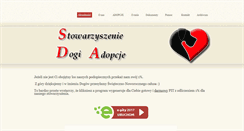 Desktop Screenshot of dogi-adopcje.pl